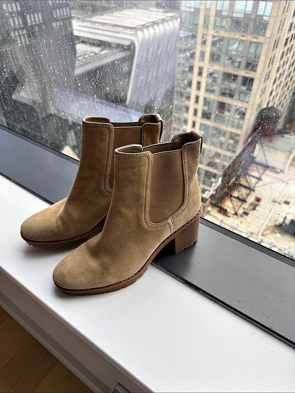 Vince Women's Suede Ankle Boots US 9.5